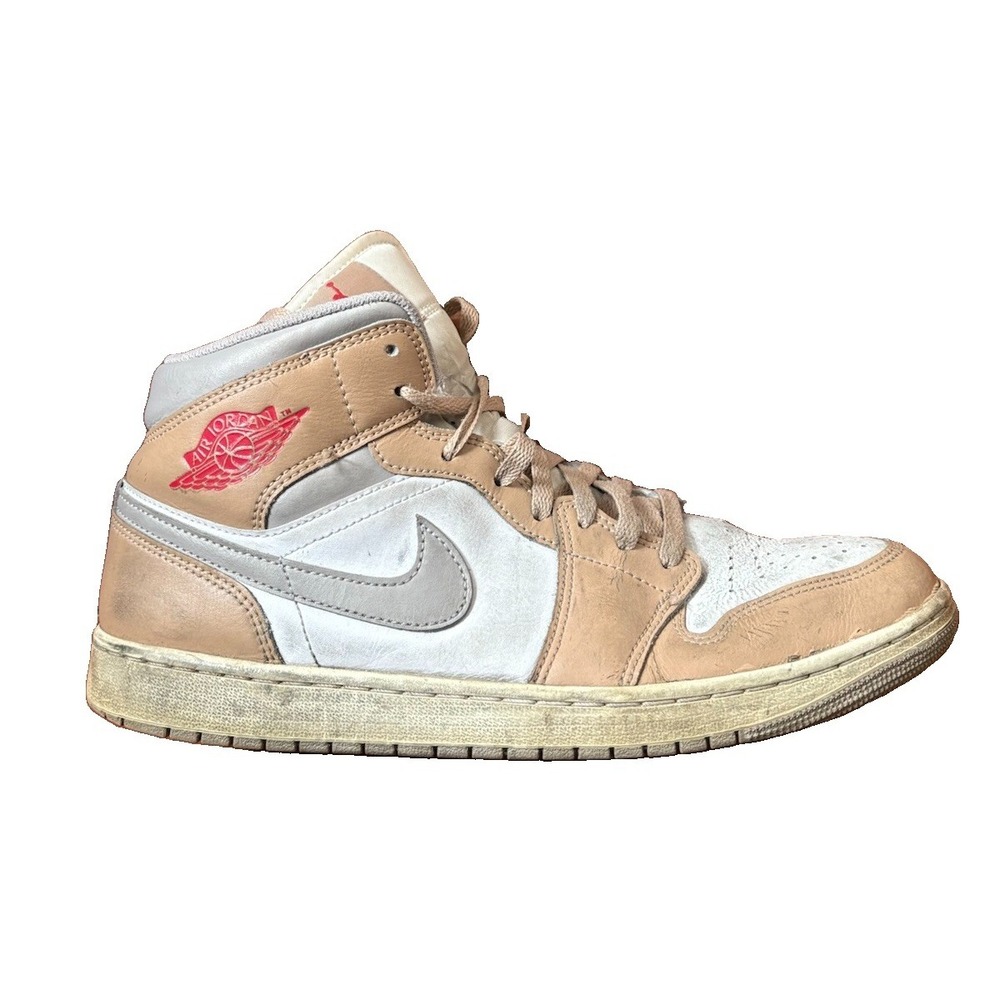 NIKE AIR JORDAN 1 MID SNEAKERS DQ8426 200 MENS SIZE 10.5